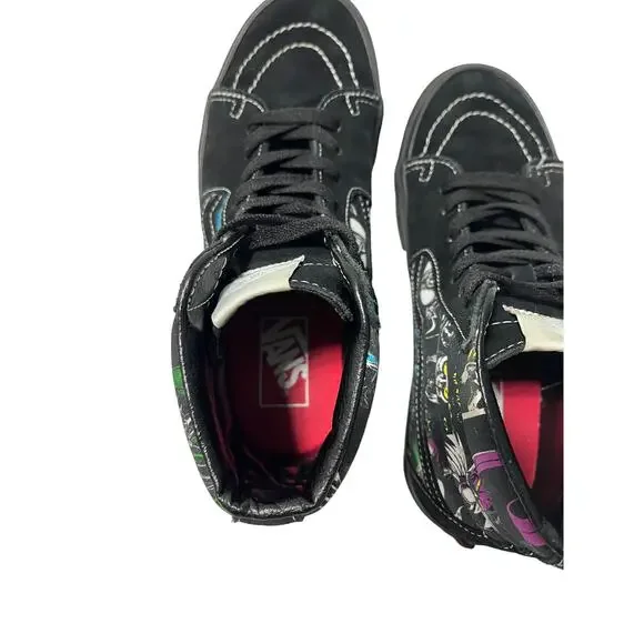 Vans Disney Sk8-Hi Shoes Womens 7 Mens 5.5 Disney 100 Black - Picture 10 of 11